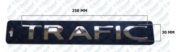 MTJ 5415A Arka Bagaj Yazi Trafic-Trafic Iii